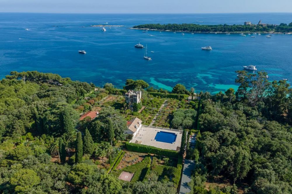 Vente de la propriété de luxe sur la Côte d'Azur : l'Île Saint Marguerite