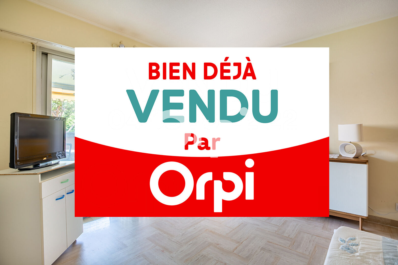 VENTE : appartement T1 (29 m² Carrez) à MANDELIEU LA NAPOULE